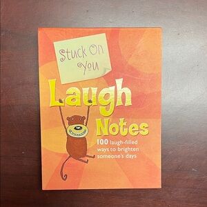 Orange Monkey Sticky Notes